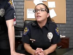 Two Hot and Horny Police Officers Fucking Two Criminal Cocks